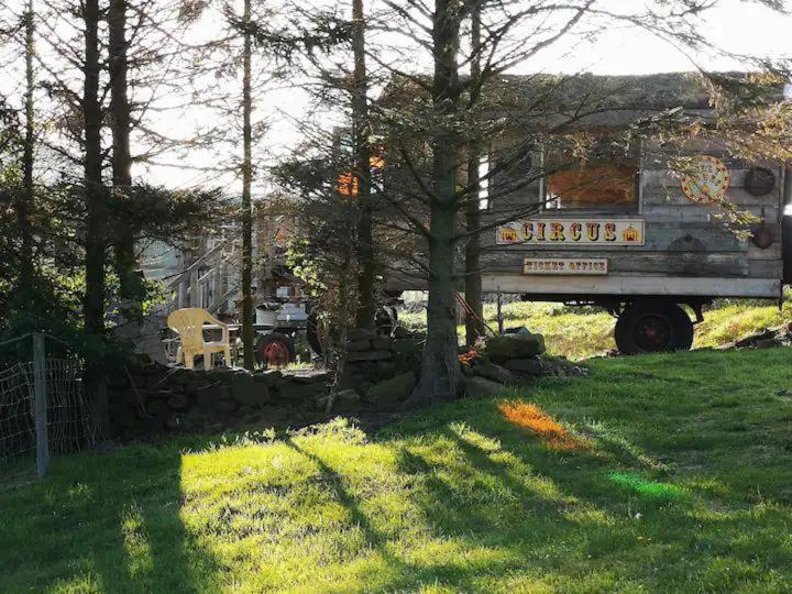 2 X Double Bed Glamping Wagon In Dalby Forest Скарборо Екстер'єр фото